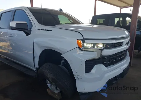 2024 Chevrolet Silverado 1500 4Wd Short Bed Lt из США, поврежденный, VIN 3GCPDDEK1RG286454